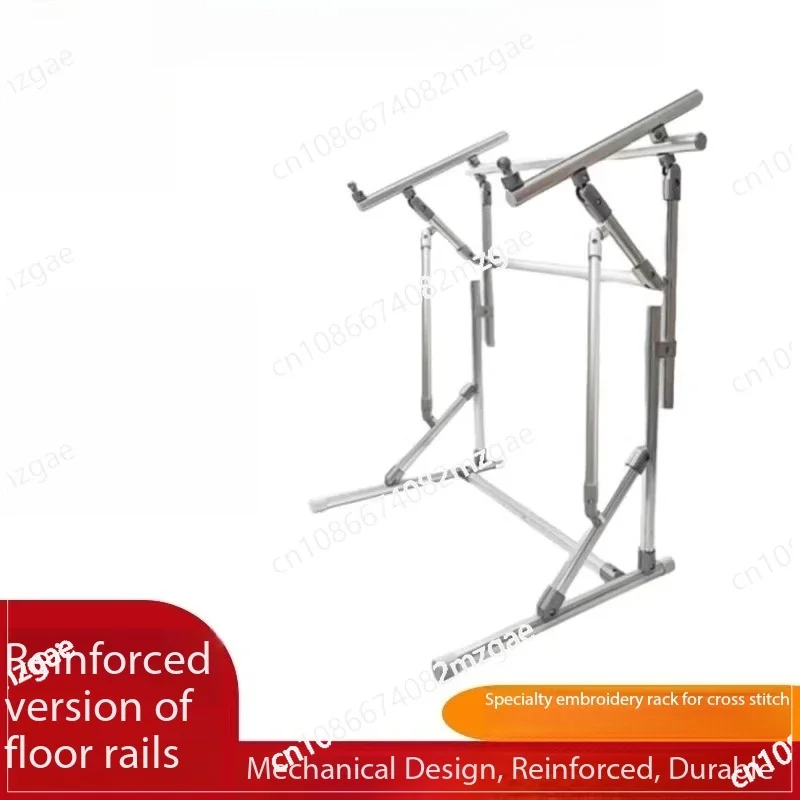 Upgraded Aluminum Floor Embroidery Frame with Telescopic Adjustment, Heavy-Duty Reinforced Hoop Stand for Table Use
Upgraded Aluminum Floor Embroidery Frame with Telescopic Adjustment, Heavy-Duty Reinforced Hoop Stand for Table Use