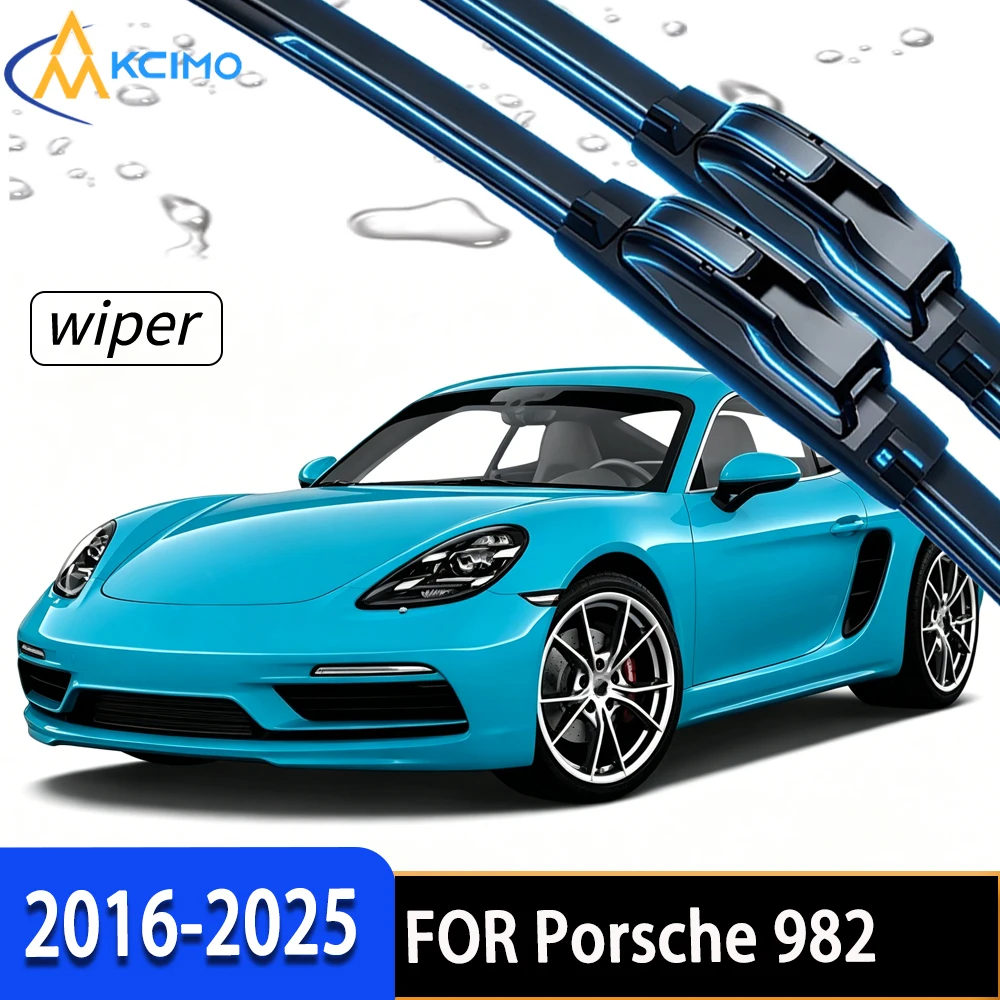 Front Windscreen Wiper Blades Wear Resistant Rubber Stable Cleaning All Weather Use Direct Fit Parts For Porsche 982 2016-2025
Front Windscreen Wiper Blades Wear Resistant Rubber Stable Cleaning All Weather Use Direct Fit Parts For Porsche 982 2016-2025