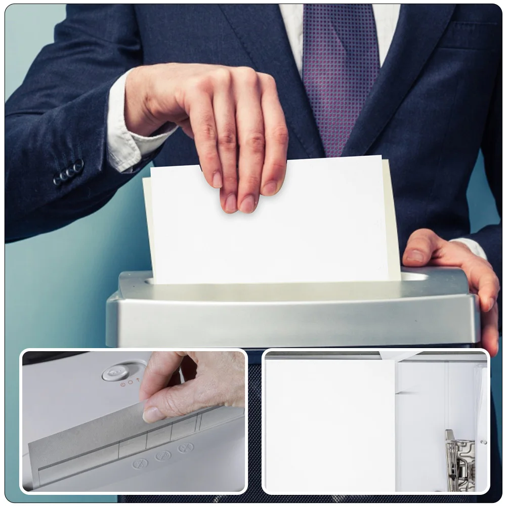 10Pcs Shredder Lubricant Sheets Gear Oil Papers Shredder Maintenance for Smooth Operation and Jam Prevention Supplies
10Pcs Shredder Lubricant Sheets Gear Oil Papers Shredder Maintenance for Smooth Operation and Jam Prevention Supplies