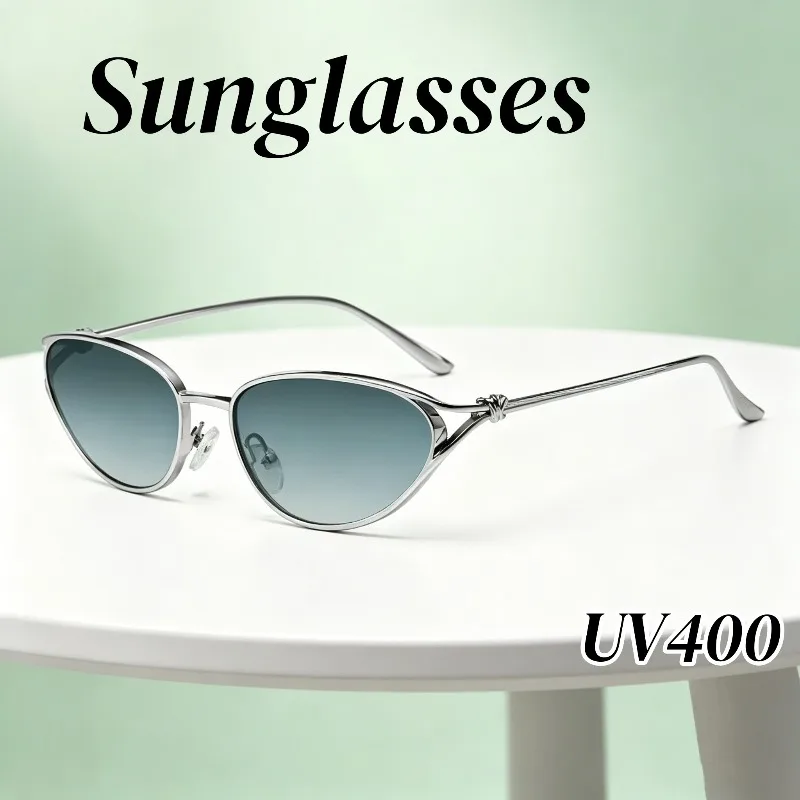Unisex Metal Cat-Eye Frame Sunglasses Outdoor Sports Trendy UV400 Sunscreen Glasses Fashionable Retro High Definition Glasses
Unisex Metal Cat-Eye Frame Sunglasses Outdoor Sports Trendy UV400 Sunscreen Glasses Fashionable Retro High Definition Glasses