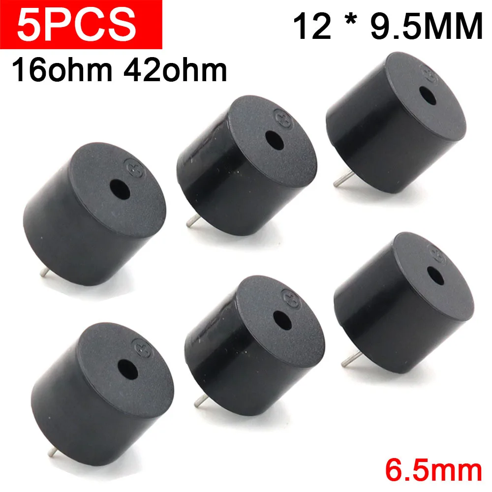 10pcs KC1206 KC1201 16 Ω Electromagnetic Passive Integrated Buzzer 12MM 12 * 9.5MM 16ohm 42 Ohms Foot Pitch 6.5MM 12095
10pcs KC1206 KC1201 16 Ω Electromagnetic Passive Integrated Buzzer 12MM 12 * 9.5MM 16ohm 42 Ohms Foot Pitch 6.5MM 12095