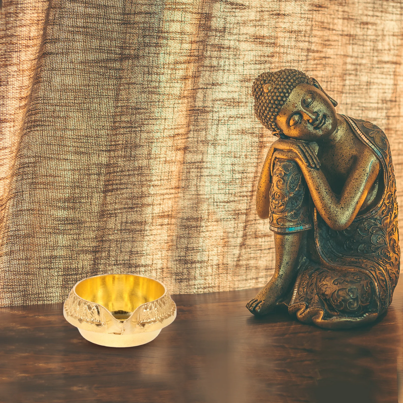 2pcs Lotus Holder Temple Retro Butter Lamp For Home Decor Vintage Alloy Oil Lamp Desktop Buddhist Worship Light Party
2pcs Lotus Holder Temple Retro Butter Lamp For Home Decor Vintage Alloy Oil Lamp Desktop Buddhist Worship Light Party