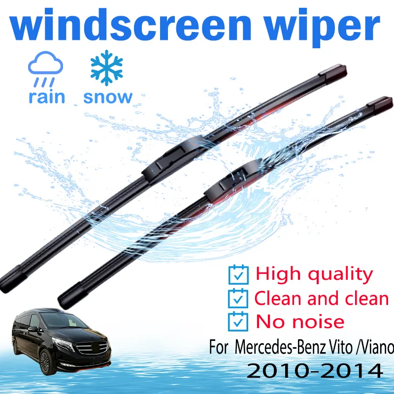 For Mercedes-Benz Vito Viano W639 2010 2011 2012 2013 2014 Front Window 28"+26" Windscreen Windshield Wiper Blades Kit
For Mercedes-Benz Vito Viano W639 2010 2011 2012 2013 2014 Front Window 28"+26" Windscreen Windshield Wiper Blades Kit