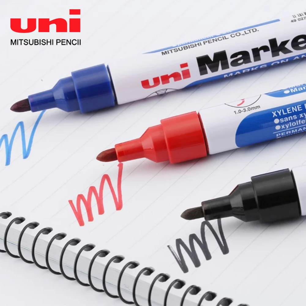 Japan UNI Oil-based Marker Pen Round Large Head Pen Strong Waterproof Not Easy To Fade Hook Line Sketch Painting Art Stationery
Japan UNI Oil-based Marker Pen Round Large Head Pen Strong Waterproof Not Easy To Fade Hook Line Sketch Painting Art Stationery