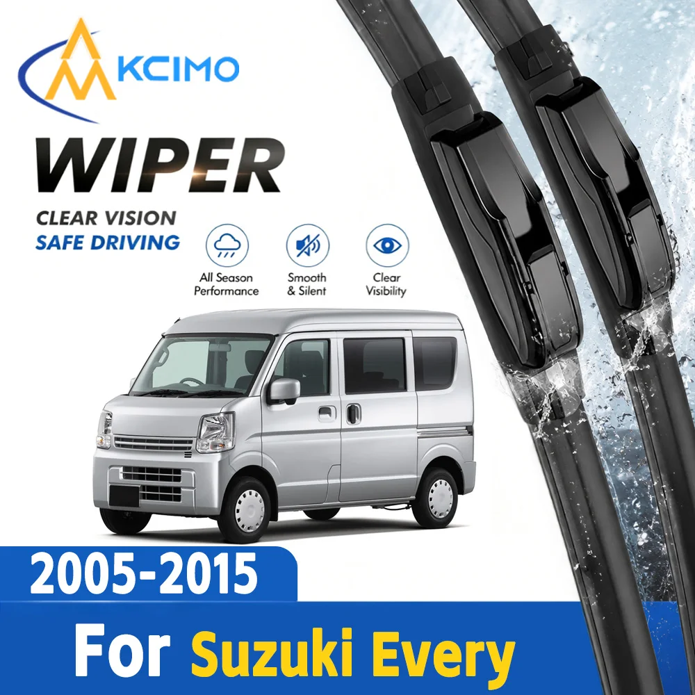 High Clear View Premium Auto Front Windshield Wiper Blades No Noise Wiper Replacement Parts for Suzuki Every DA64 2005-2015
High Clear View Premium Auto Front Windshield Wiper Blades No Noise Wiper Replacement Parts for Suzuki Every DA64 2005-2015