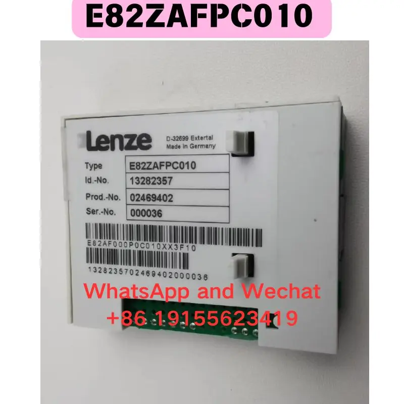 Б/у E82ZAFPC010 Модуль платы ввода-вывода инвертора Luntz Функциональный тест ОК Быстрая доставка
Б/у E82ZAFPC010 Модуль платы ввода-вывода инвертора Luntz Функциональный тест ОК Быстрая доставка