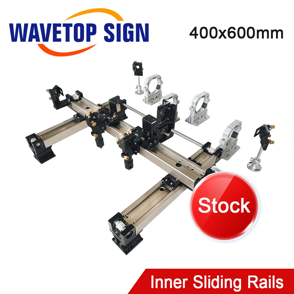 WaveTopSign Stock Mechanical Parts Set 600x400mm Inner Sliding Rails Kits for 6040 CO2 Laser Engraving Cutting Machine
WaveTopSign Stock Mechanical Parts Set 600x400mm Inner Sliding Rails Kits for 6040 CO2 Laser Engraving Cutting Machine