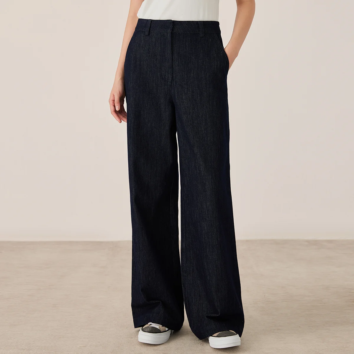 KX7523319 High-Waisted Wide-Leg Cotton Blend Trousers with Pockets Casual Pants for Women
KX7523319 High-Waisted Wide-Leg Cotton Blend Trousers with Pockets Casual Pants for Women