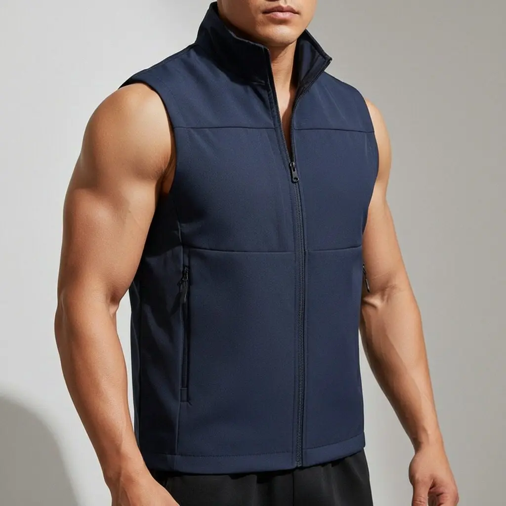 Trendy Men Vest Spring Autumn Outdoor Fishing Breathable Comfort Jacket Solid Color Stand Collar Workwear Sleeveless Waistcoat
Trendy Men Vest Spring Autumn Outdoor Fishing Breathable Comfort Jacket Solid Color Stand Collar Workwear Sleeveless Waistcoat