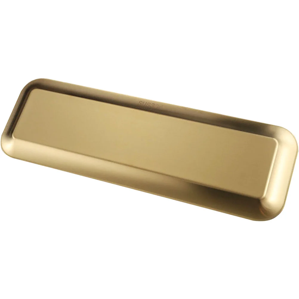 Long Sushi Plate Jewelry Tray Food Display Dish Salmon Decorative Stainless Steel Practical Rectangle Container
Long Sushi Plate Jewelry Tray Food Display Dish Salmon Decorative Stainless Steel Practical Rectangle Container