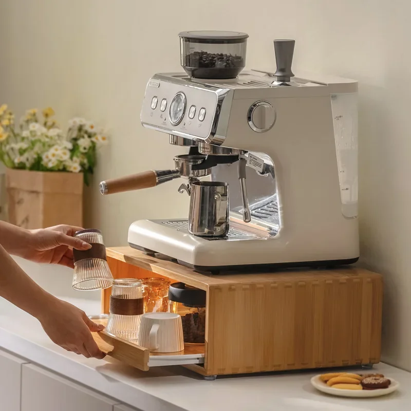 Modern Kitchen Household Coffee Maker Microwave Oven Shelf Dining Table Countertop Pull-out Dust Cup Storage Shelf
Modern Kitchen Household Coffee Maker Microwave Oven Shelf Dining Table Countertop Pull-out Dust Cup Storage Shelf