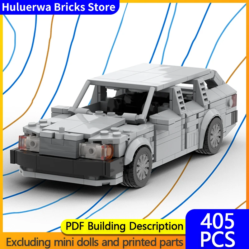 Модель городской автомобиль MOC, строительные кирпичи S124 E320T, роскошный универсал, модульная технология, детские праздничные подарки, сборные игрушки, костюм 
Модель городской автомобиль MOC, строительные кирпичи S124 E320T, роскошный универсал, модульная технология, детские праздничные подарки, сборные игрушки, костюм