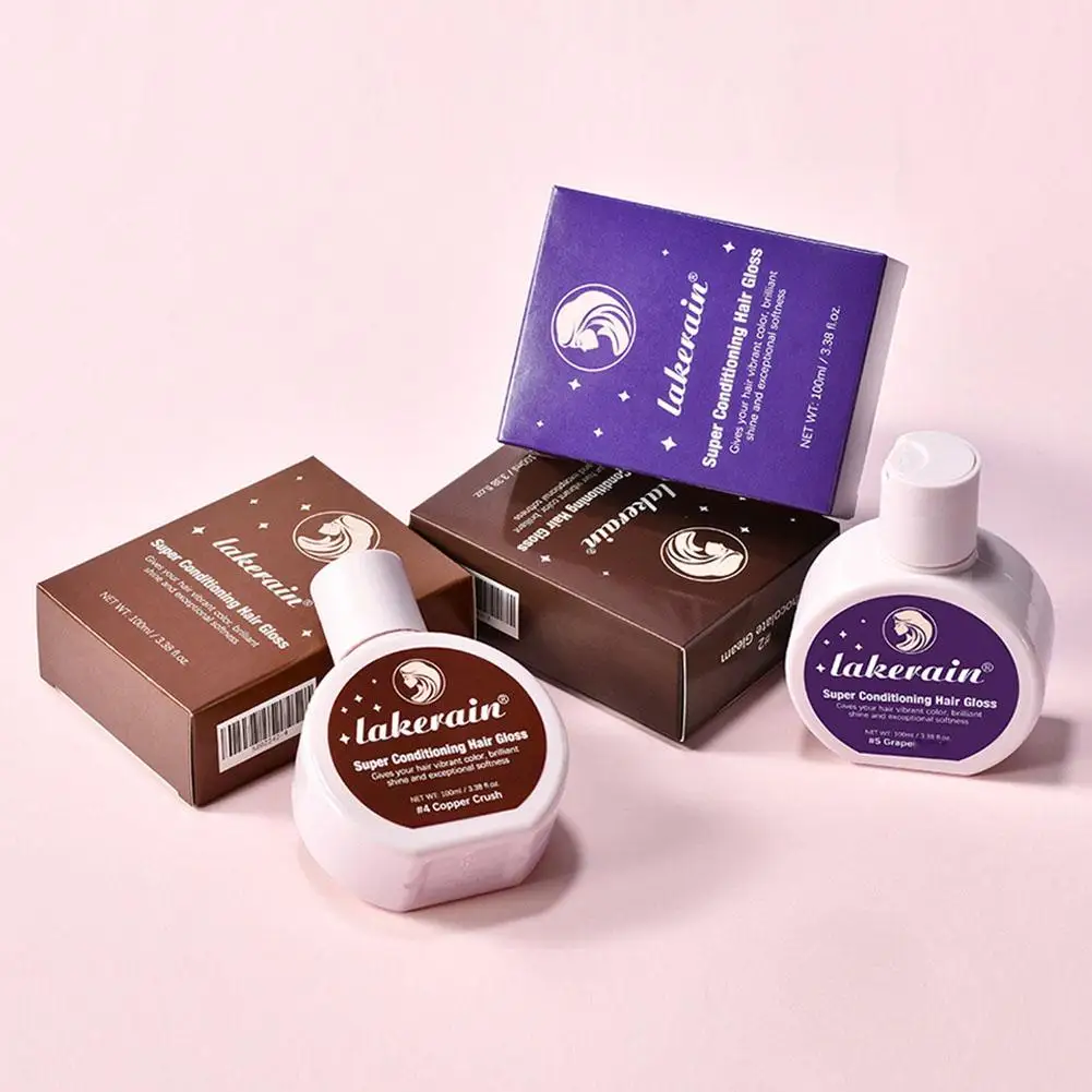 100ml Hair Glaze Gloss Color Conditioning Gloss Rinse Out Nourish repair Semi-Permanent Gloss and Enhances Hair Color that V7U7
100ml Hair Glaze Gloss Color Conditioning Gloss Rinse Out Nourish repair Semi-Permanent Gloss and Enhances Hair Color that V7U7