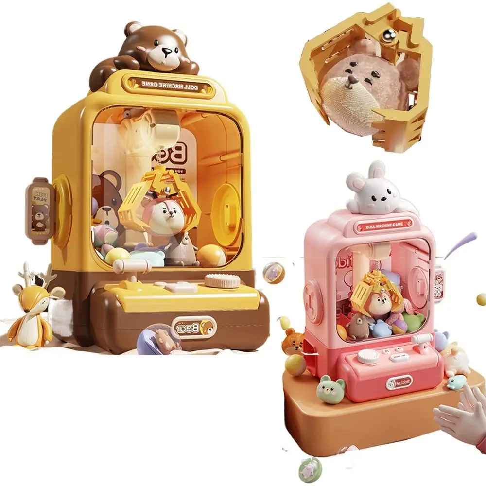 Cartoon Animals Design Mini Clip Doll Machine Strong Grip Electronic Candy Vending Machine Toy Easy To Operate Music
Cartoon Animals Design Mini Clip Doll Machine Strong Grip Electronic Candy Vending Machine Toy Easy To Operate Music