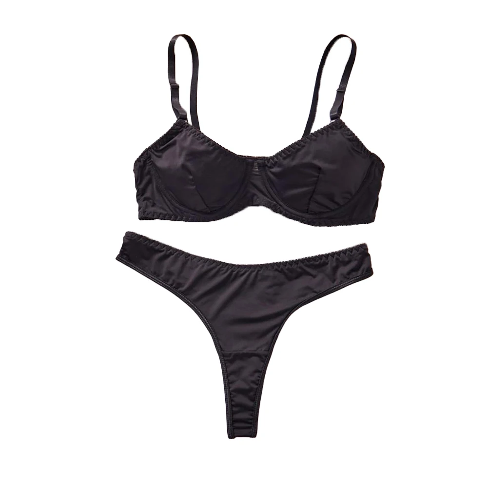 Comfortable Fit Lace Bra Set Bra And Panties Set All Seasons Brand New Home Wear Microelasticity Polyester Fabric
Comfortable Fit Lace Bra Set Bra And Panties Set All Seasons Brand New Home Wear Microelasticity Polyester Fabric