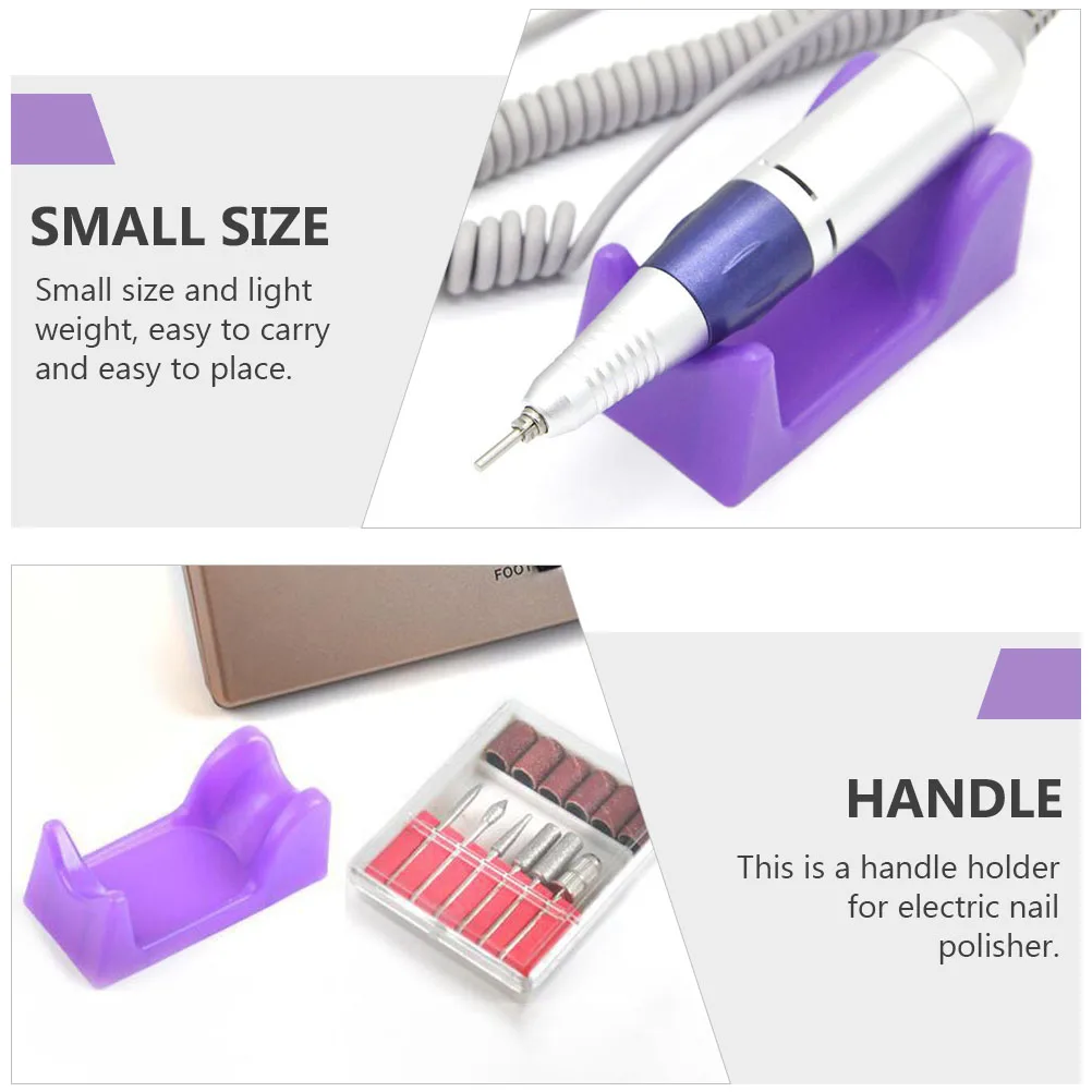 2pcs Electric Nail Polisher Handle Holder Plastic Grinding Handle Rack for Manicure Tools Desktop Storage Rack Nail Art Supply
2pcs Electric Nail Polisher Handle Holder Plastic Grinding Handle Rack for Manicure Tools Desktop Storage Rack Nail Art Supply