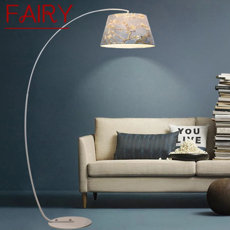FAIRY Nordic Fishing Floor Lamp Modern Family Living Room Beside The Sofa Creative LED Decorative Standing Light
FAIRY Nordic Fishing Floor Lamp Modern Family Living Room Beside The Sofa Creative LED Decorative Standing Light