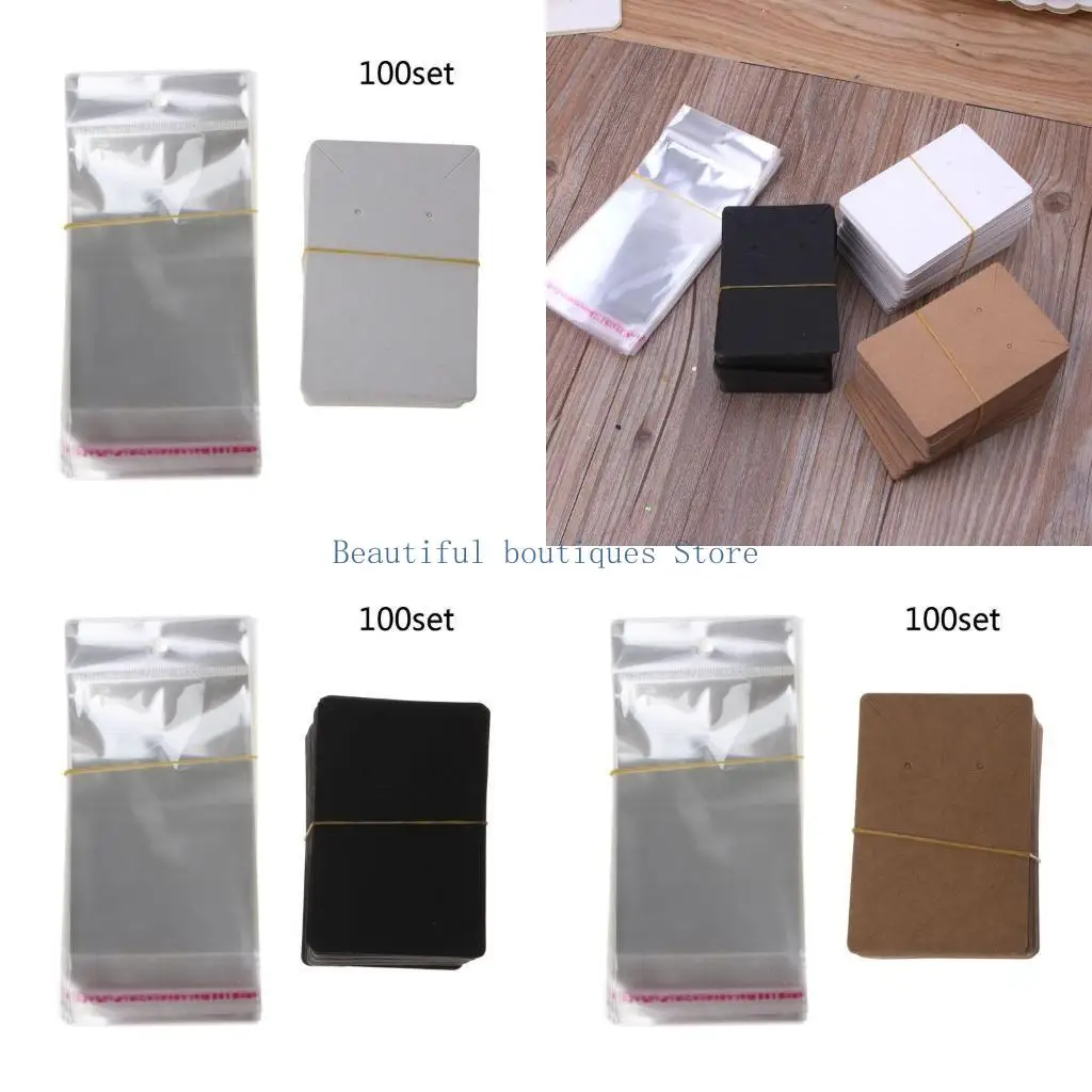 U4LF Necklace Display Card Holder Earrings Storage Card Paper Earrings Card Adapter Packaging Bag for DIY Jewelry Packing
U4LF Necklace Display Card Holder Earrings Storage Card Paper Earrings Card Adapter Packaging Bag for DIY Jewelry Packing