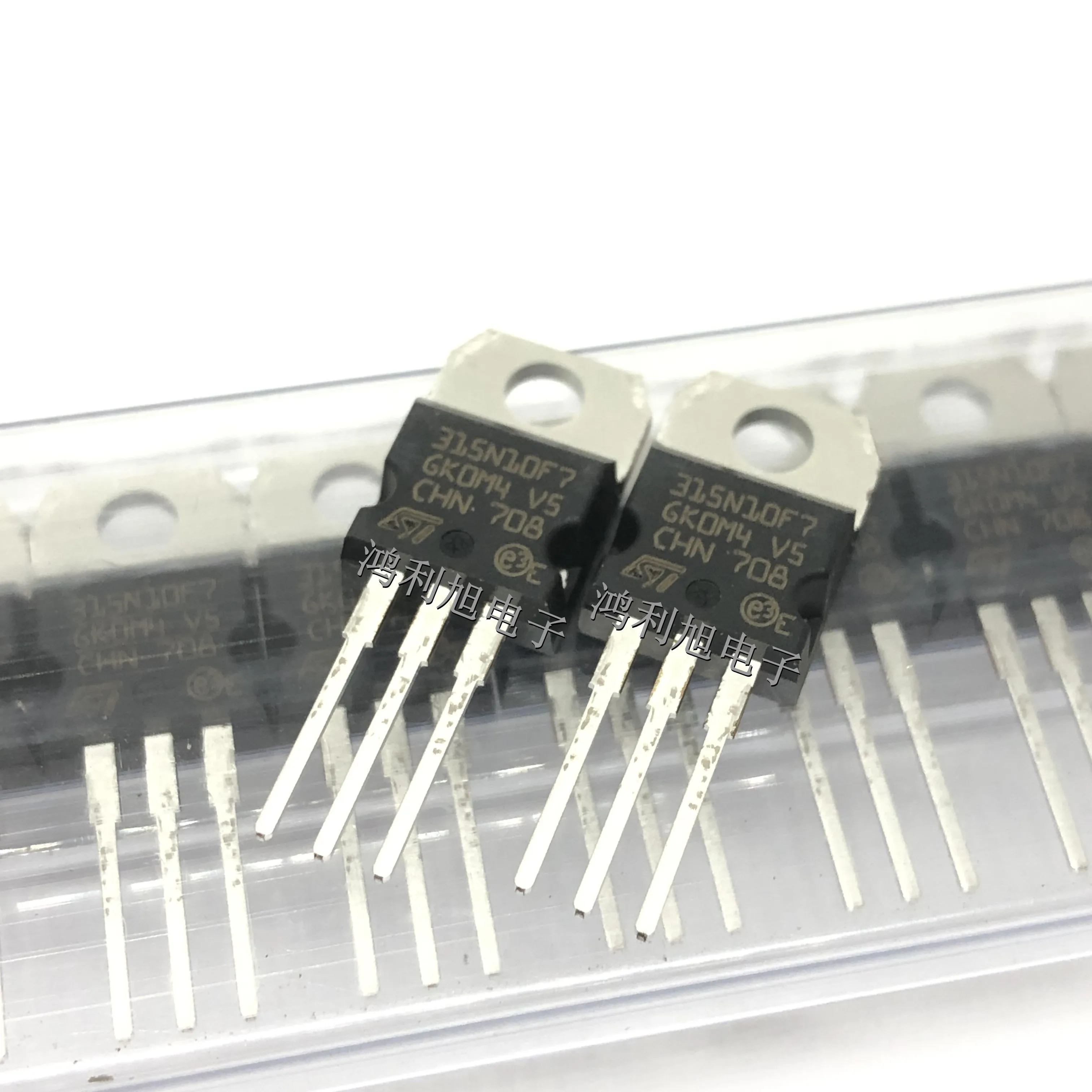 5 шт./лот STP315N10F7 TO-220-3 MARKING;315N10F7 N-канальные MOSFET-транзисторы 100 В 180 А 2,3 мОм Температура работы: от -55°C до +175°C
5 шт./лот STP315N10F7 TO-220-3 MARKING;315N10F7 N-канальные MOSFET-транзисторы 100 В 180 А 2,3 мОм Температура работы: от -55°C до +175°C