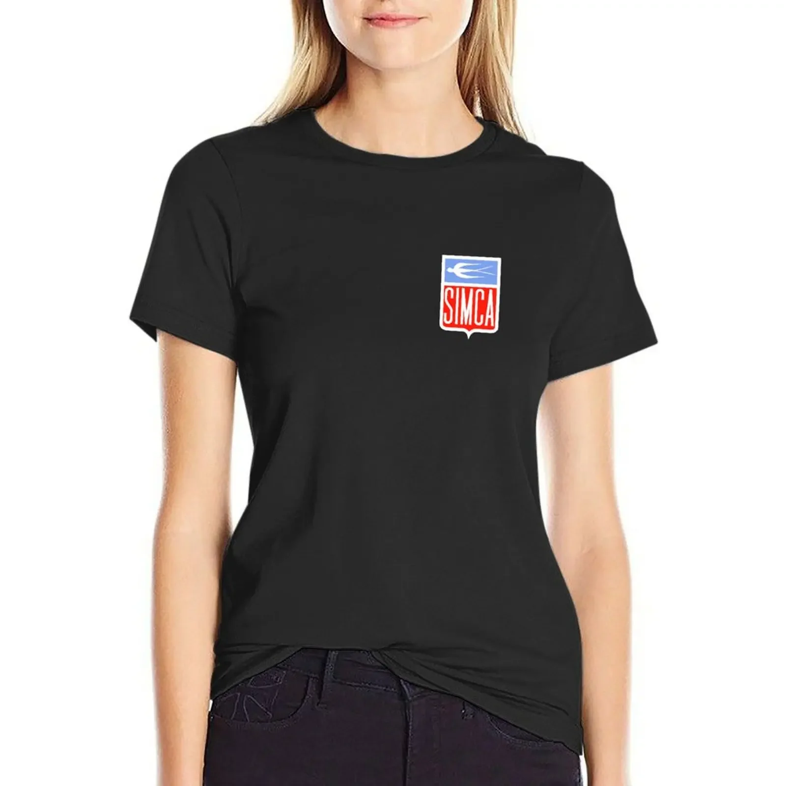 SIMCA - Emblem T-Shirt summer tops kawaii clothes korean fashion tops t shirt dress Women
SIMCA - Emblem T-Shirt summer tops kawaii clothes korean fashion tops t shirt dress Women