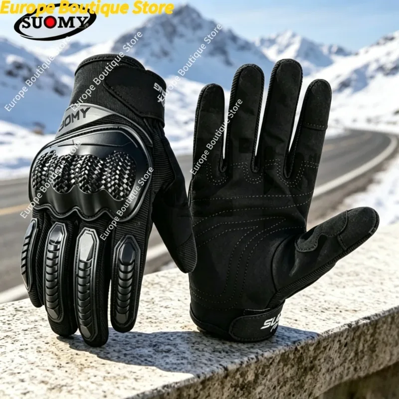 Full Finger Motorcycle Gloves SUOMY Spring Summer Touch Screen Breathable For Motorbike ATV Dirt Bike Racing Protective Gear
Full Finger Motorcycle Gloves SUOMY Spring Summer Touch Screen Breathable For Motorbike ATV Dirt Bike Racing Protective Gear