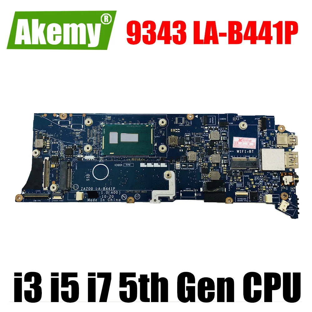 For Dell XPS 9343 P54G Notebook Mainboard LA-B441P I5-5200U I7-5500U 4G RAM Laptop Motherboard Full Tested 13
For Dell XPS 9343 P54G Notebook Mainboard LA-B441P I5-5200U I7-5500U 4G RAM Laptop Motherboard Full Tested 13