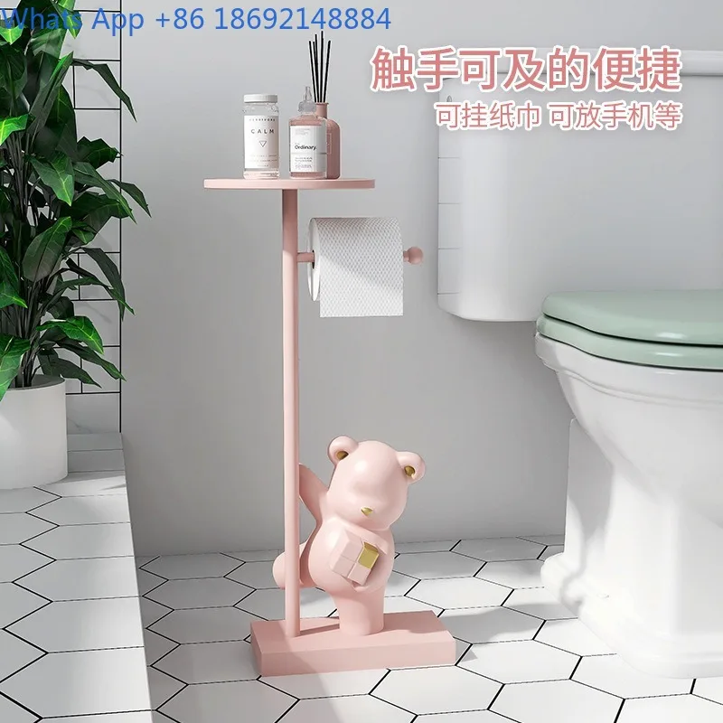 Creative Bathroom Roll Paper Holder Ornament Toilet No-Drill Toilet Side Home Decoration
Creative Bathroom Roll Paper Holder Ornament Toilet No-Drill Toilet Side Home Decoration