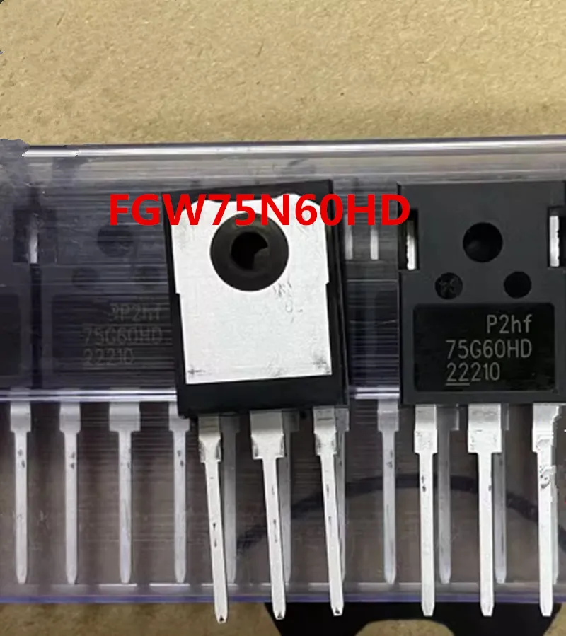 New original 75G60HD FGW75N60HD welding machine commonly used triode IGBT single tube 75A600V
New original 75G60HD FGW75N60HD welding machine commonly used triode IGBT single tube 75A600V