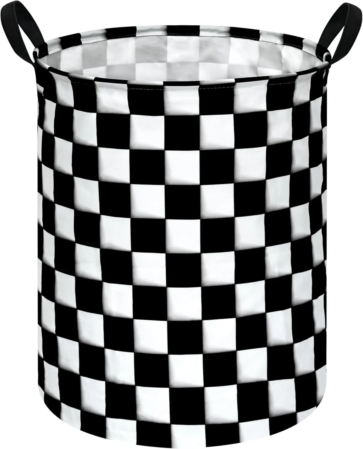 Kids Racing Flag Laundry Hamper with Handles, Collapsible Storage Basket for Clothes, Toys, Room Decor
Kids Racing Flag Laundry Hamper with Handles, Collapsible Storage Basket for Clothes, Toys, Room Decor