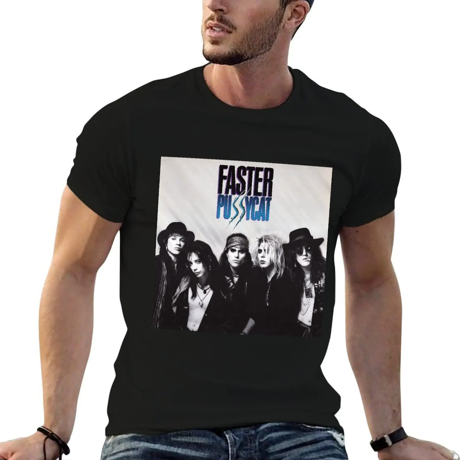 summer t t 2 shirt man T-Shirt cotton shirts Faster man Pussycat 100%
summer t t 2 shirt man T-Shirt cotton shirts Faster man Pussycat 100%