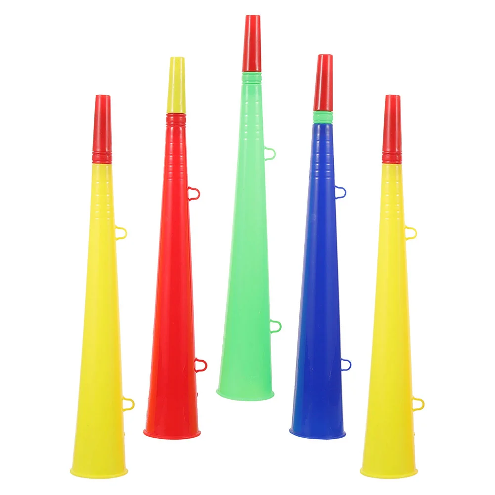 5pcs Plastic Trumpet Bright Color Lightweight Sports Event Noisemakers Party Horns Toy Stadium Game Accessories
5pcs Plastic Trumpet Bright Color Lightweight Sports Event Noisemakers Party Horns Toy Stadium Game Accessories