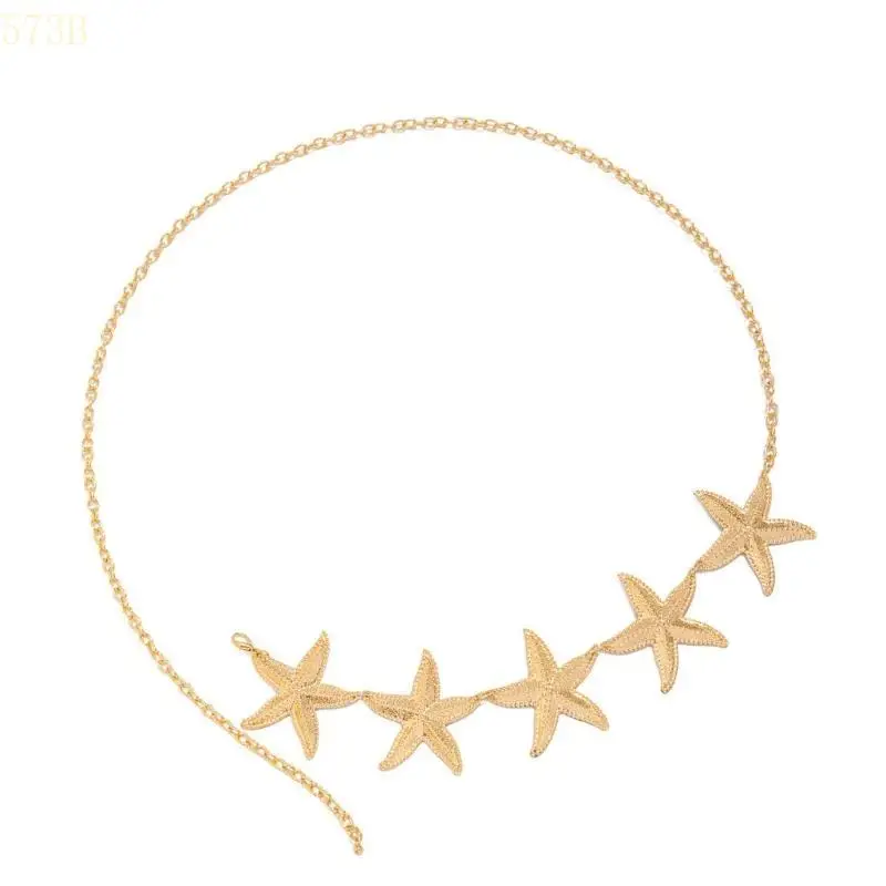 573b Star Themed Starfishes Chain Chain Fashion Women Women Light Weew Waiste Chain для пляжных нарядов
573b Star Themed Starfishes Chain Chain Fashion Women Women Light Weew Waiste Chain для пляжных нарядов