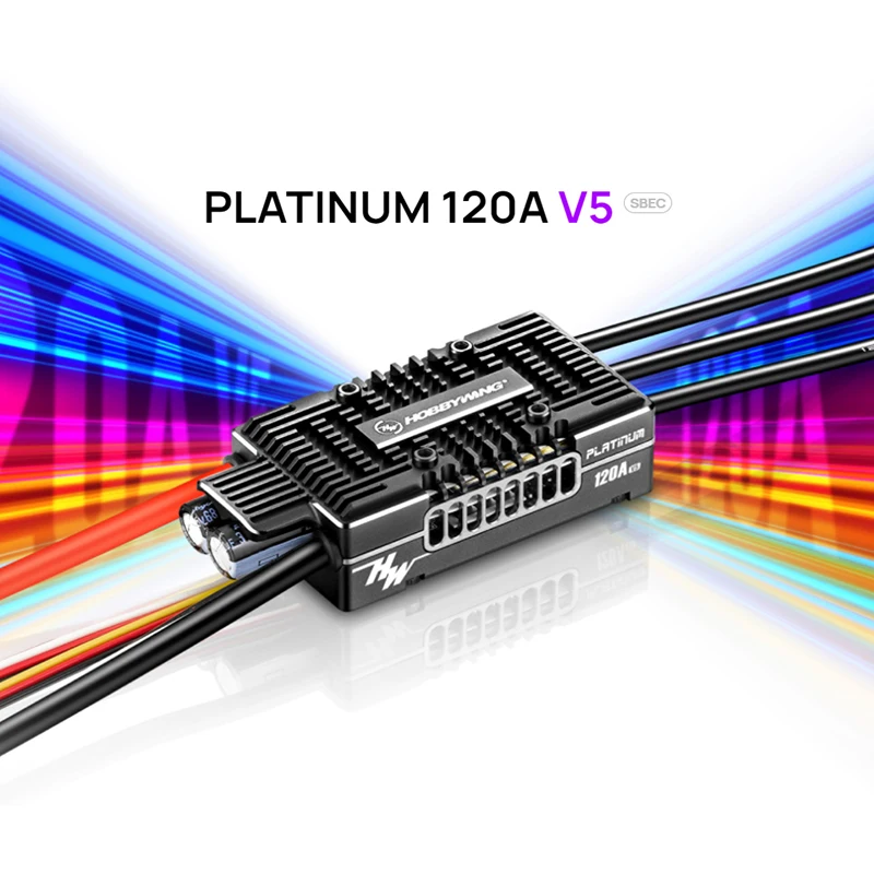 HOBBYWNGE PLATINUM-120A-V5 Бесщеточный ESC, подходит для электрических вертолетов 420-520, среднего электрического вертолета с фиксированным крылом
HOBBYWNGE PLATINUM-120A-V5 Бесщеточный ESC, подходит для электрических вертолетов 420-520, среднего электрического вертолета с фиксированным крылом