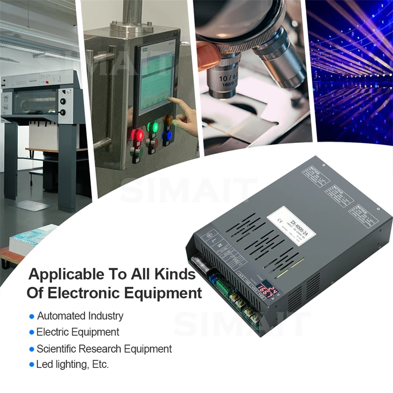 4000W High Power Switching Power Supply with LED Displayer CCCV AC/DC 24V 36V 48V 72V 96V 110V 150V 220V ZX-4000
4000W High Power Switching Power Supply with LED Displayer CCCV AC/DC 24V 36V 48V 72V 96V 110V 150V 220V ZX-4000