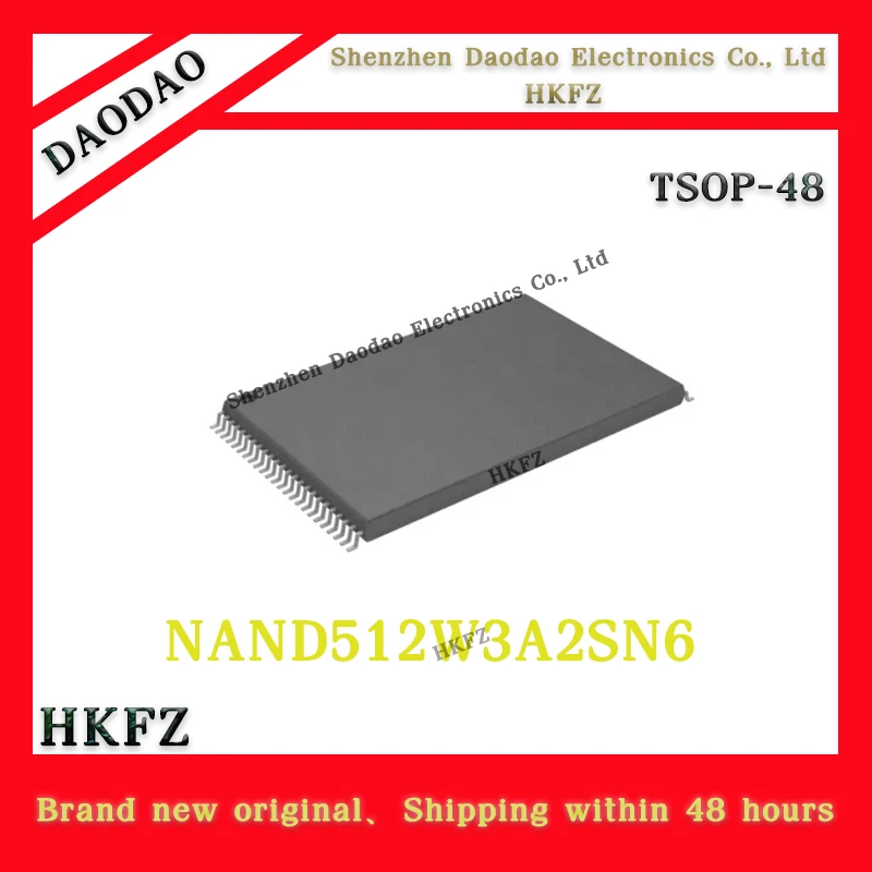 NAND512W3A2SN6E NAND512W3A2SN6 SOP-48 Memory storage chip IC New original
NAND512W3A2SN6E NAND512W3A2SN6 SOP-48 Memory storage chip IC New original