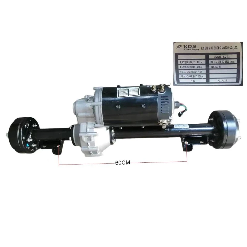 48V 4KW golf cart motor rear axle assembly
48V 4KW golf cart motor rear axle assembly