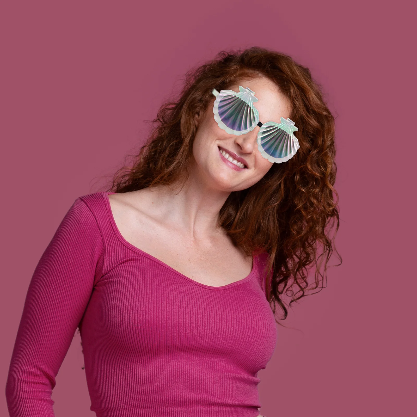 Shell Glasses for Party Hawaiian Luau Pool Beach Photo Props Fun Sunglasses Kids Summer Accessories PC Lightweight
Shell Glasses for Party Hawaiian Luau Pool Beach Photo Props Fun Sunglasses Kids Summer Accessories PC Lightweight