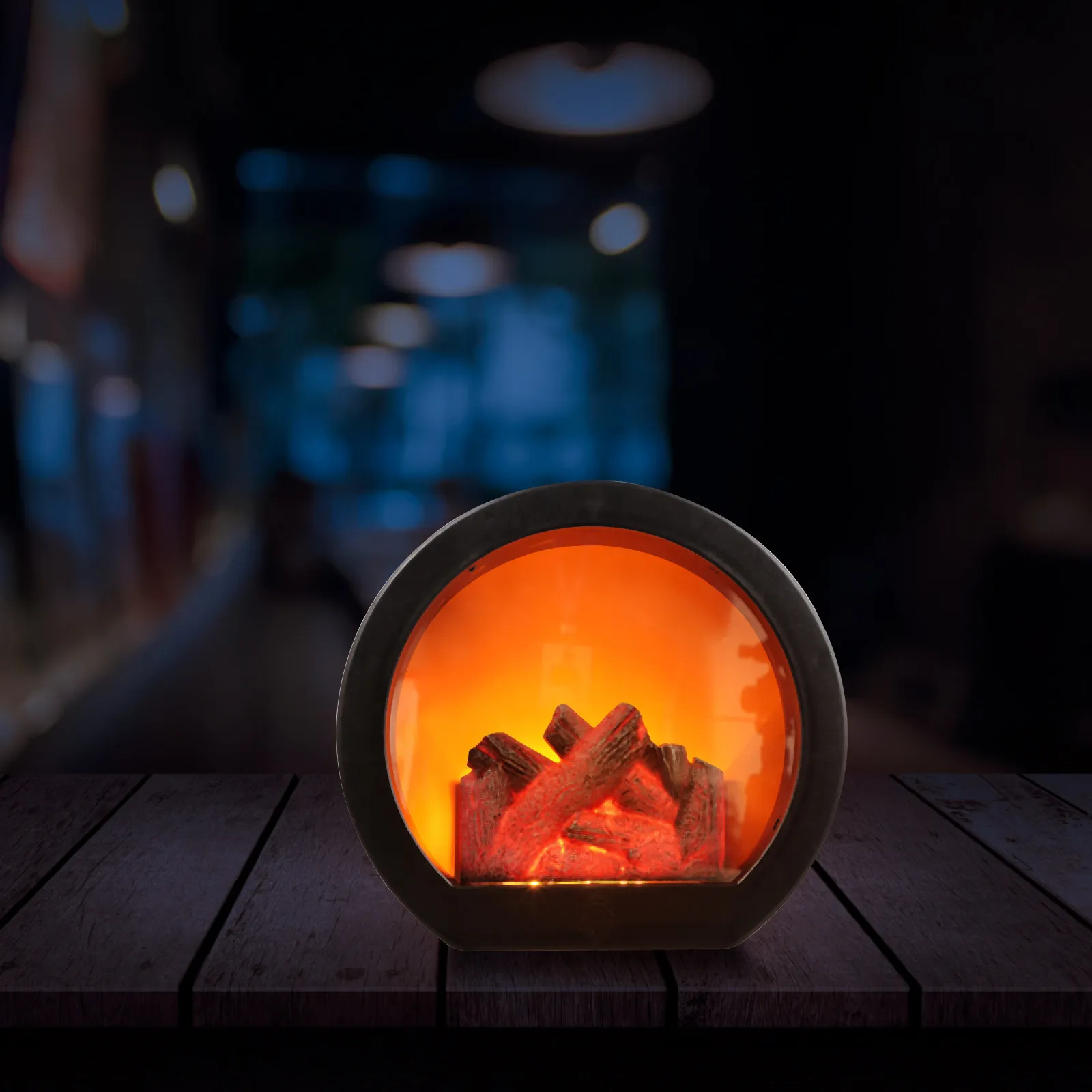 LED Flame Effect Fireplace Lamp Desktop Decorative Light for Home Bedroom Living Room Holiday Wedding Festival Warm Atmosphere
LED Flame Effect Fireplace Lamp Desktop Decorative Light for Home Bedroom Living Room Holiday Wedding Festival Warm Atmosphere