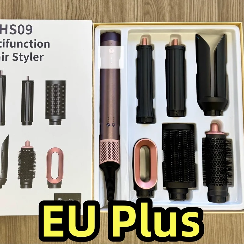 EU HS09 New Multil Hair Styler Auto Curling Dryer Wrap Hot/Cold Air Dryer 1700W Hair Straightener Curling Barrel Brush Salon KR
EU HS09 New Multil Hair Styler Auto Curling Dryer Wrap Hot/Cold Air Dryer 1700W Hair Straightener Curling Barrel Brush Salon KR