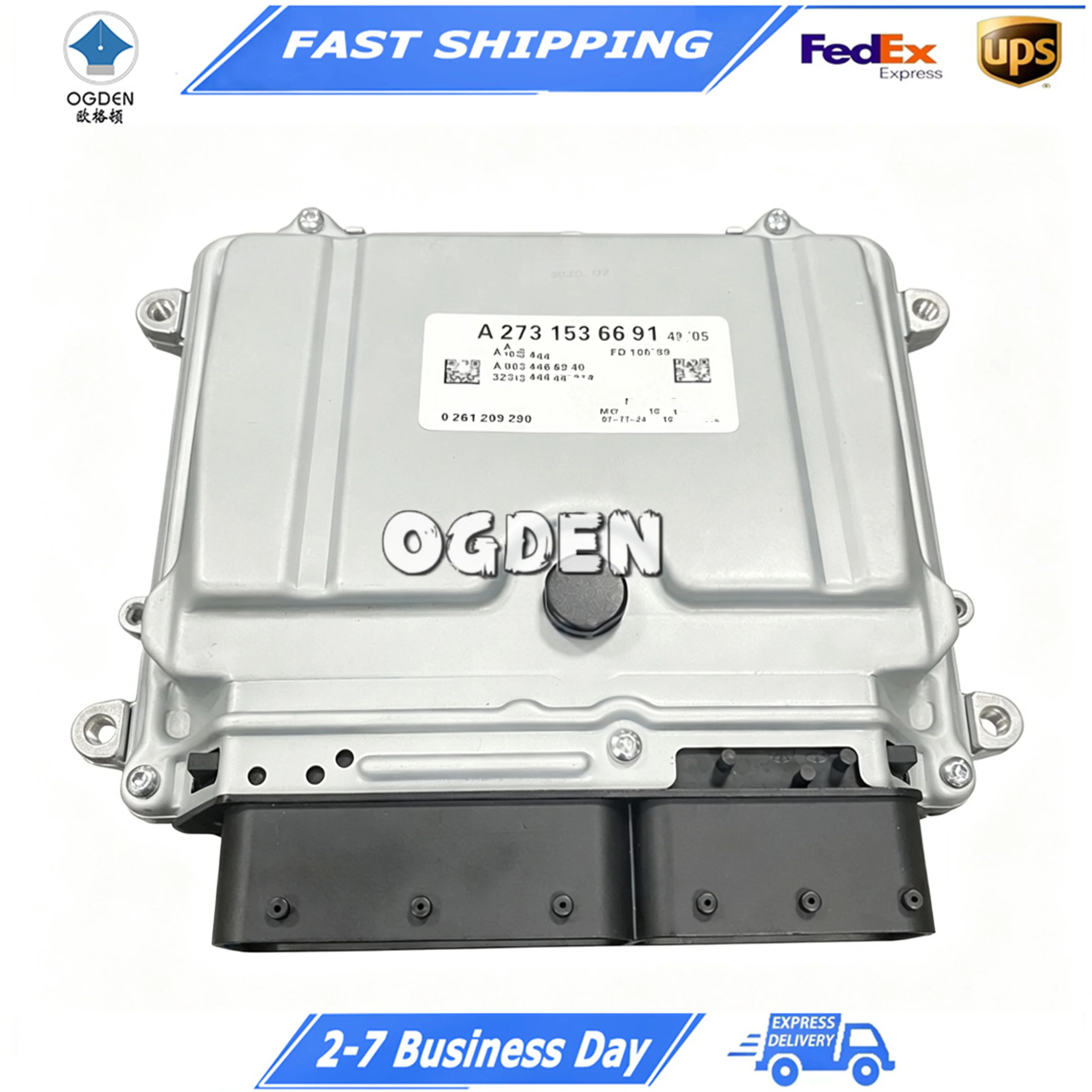 OGDEN Engine Control Unit ME9.7 ECU A2731536691 2731536691 for Mercedes-Benz A272 A273
OGDEN Engine Control Unit ME9.7 ECU A2731536691 2731536691 for Mercedes-Benz A272 A273