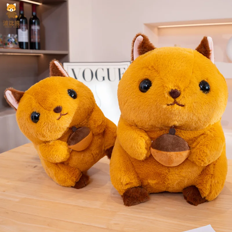 Soft Cuddly Fat Squirrel Plush Toy Doll Mouse Doll Throw Pillow Lifelike Animals Simulation Stuffed Doll Kawaii Toy Gifts
Soft Cuddly Fat Squirrel Plush Toy Doll Mouse Doll Throw Pillow Lifelike Animals Simulation Stuffed Doll Kawaii Toy Gifts