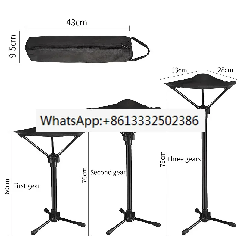 Outdoor Telescopic Folding Stool Portable Maza Stainless Steel Camping Chair Bench Fishing Stool
Outdoor Telescopic Folding Stool Portable Maza Stainless Steel Camping Chair Bench Fishing Stool
