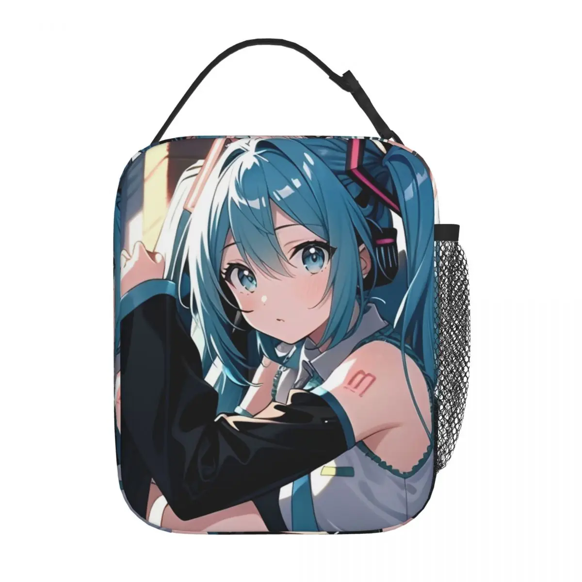 Kawaii Girl Insulated Lunch Bags Thermal Bag Meal Container Hatsune Miku Anime Portable Lunch Box Tote Food Handbag Work Travel
Kawaii Girl Insulated Lunch Bags Thermal Bag Meal Container Hatsune Miku Anime Portable Lunch Box Tote Food Handbag Work Travel
