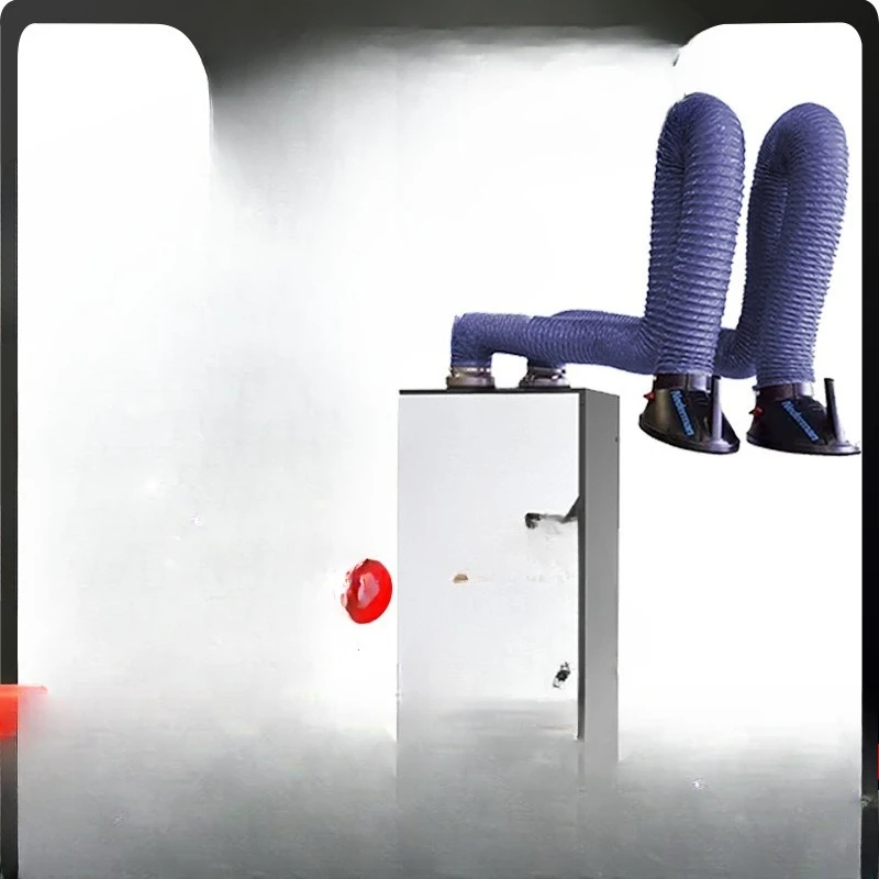 Welding fume purifier Industrial single arm two protection welding fume dust collector Double arm mobile
Welding fume purifier Industrial single arm two protection welding fume dust collector Double arm mobile