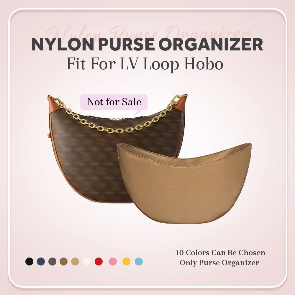 Nylon Purse Organizer Insert Fit for LV Loop Hobo, Inside Storage Bag In Bag Organizer Insert Inner Liner Bag Organizer Insert
Nylon Purse Organizer Insert Fit for LV Loop Hobo, Inside Storage Bag In Bag Organizer Insert Inner Liner Bag Organizer Insert