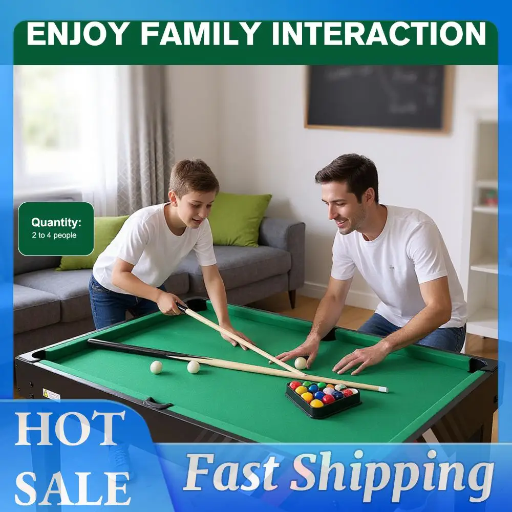 Набор 4-в-1: Футбольный стол, бильярд, настольный хоккей, настольный теннис. Износостойкий игровой набор для домашней игровой комнаты.
Набор 4-в-1: Футбольный стол, бильярд, настольный хоккей, настольный теннис. Износостойкий игровой набор для домашней игровой комнаты.