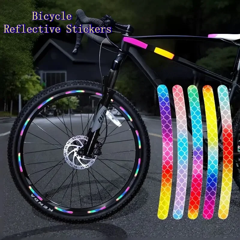 20/40Pcs Bicycle Reflective Stickers Rainbow Red White Night Warning Decals Universal for Bike Motorcycle Car Wheel Safety Decor
20/40Pcs Bicycle Reflective Stickers Rainbow Red White Night Warning Decals Universal for Bike Motorcycle Car Wheel Safety Decor