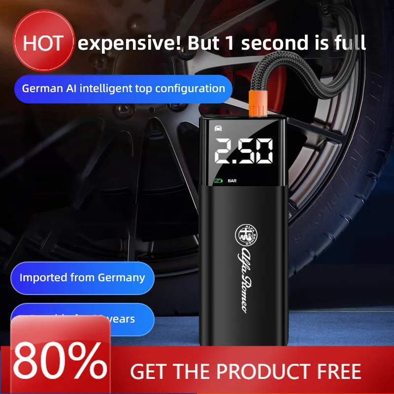 Hub Caps Car Accessories Portable Inflation Pump Auto Mobile Power Bank Tool For Alfa Romeo 156 159 147 4C 8C 166 Giulia Giuliet
Hub Caps Car Accessories Portable Inflation Pump Auto Mobile Power Bank Tool For Alfa Romeo 156 159 147 4C 8C 166 Giulia Giuliet