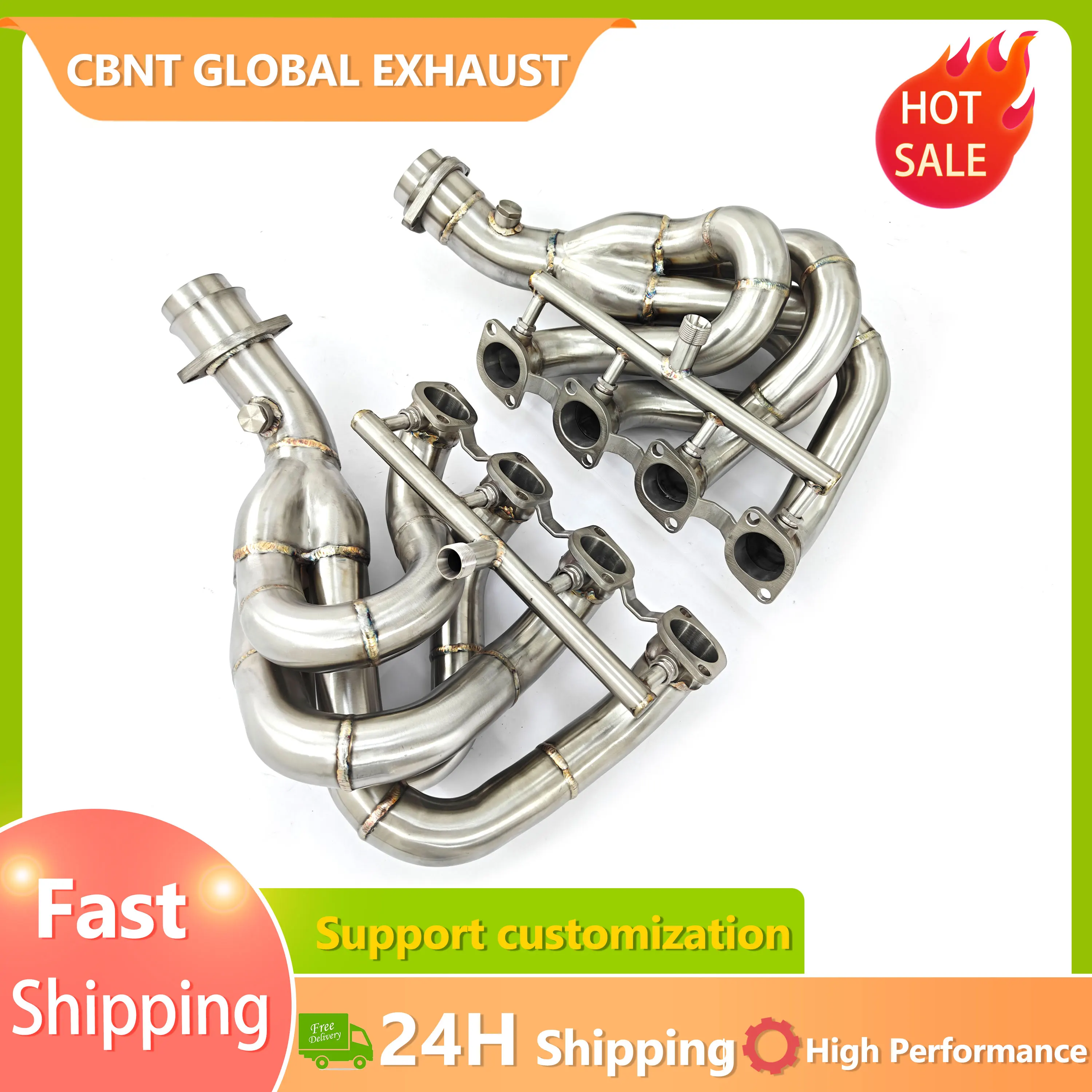 CBNT High Quality High Flow Manifold Headers for Ferrari 360 F360 3.6L Exhaust Manifold Performance Stainless Steel Exhaust Pipe
CBNT High Quality High Flow Manifold Headers for Ferrari 360 F360 3.6L Exhaust Manifold Performance Stainless Steel Exhaust Pipe