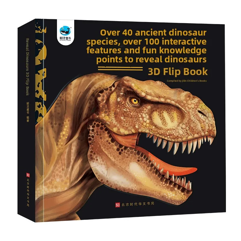 Интерактивная 3D-флипбук-игрушка «Динозавры» для детей от 3 до 6 лет, имитация животных, идеальный подарок
Интерактивная 3D-флипбук-игрушка «Динозавры» для детей от 3 до 6 лет, имитация животных, идеальный подарок